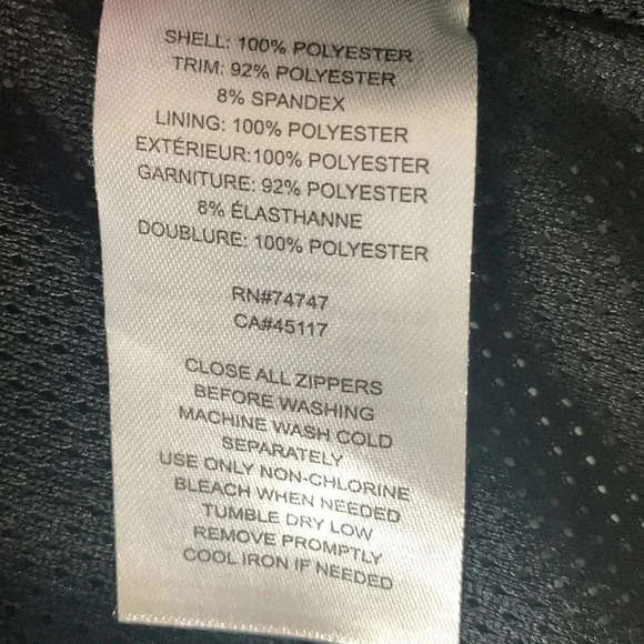 Natural reflections windbreaker jacket size M - Picture 9 of 10